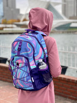 Laser Fluid Purple Backpack