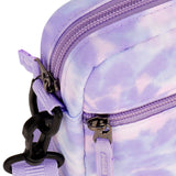 Tie Dye Purple Crossbody Purse Small