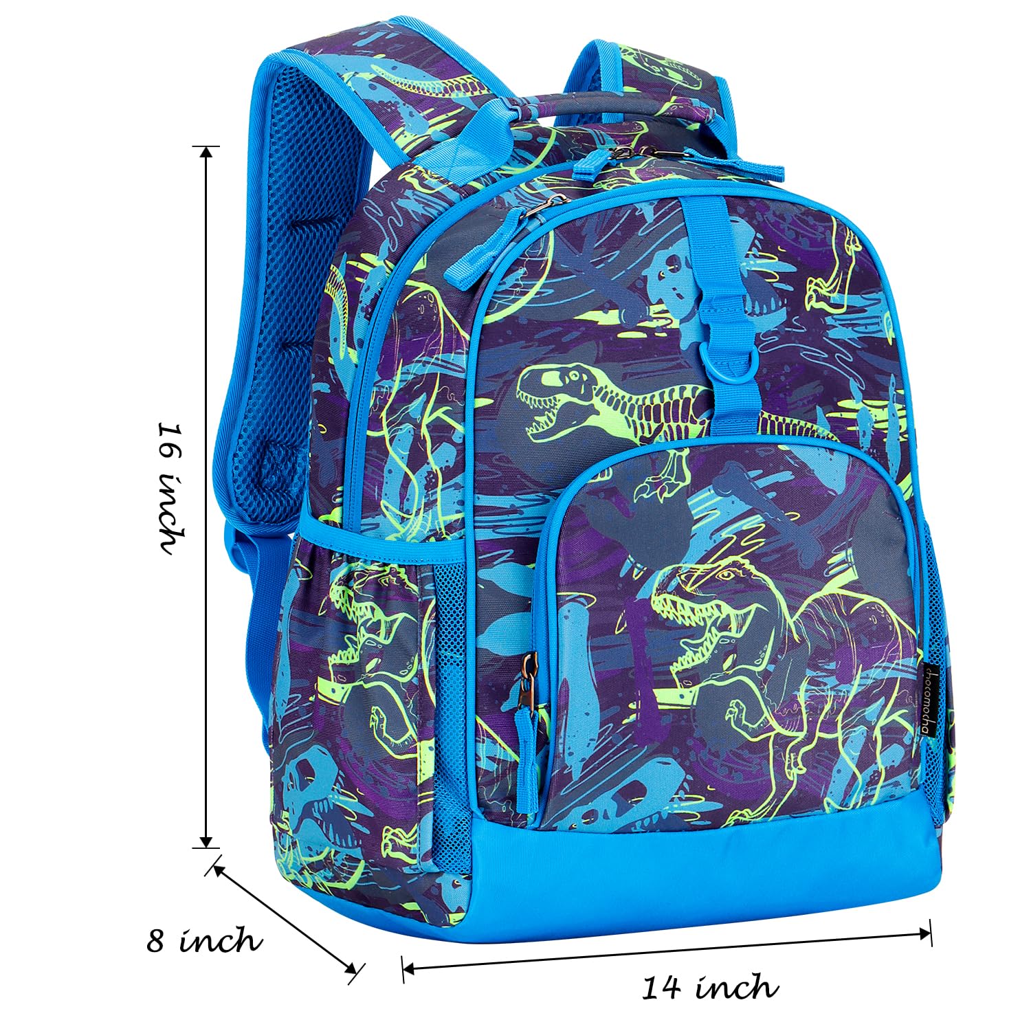 Dinosaur Blue Backpack