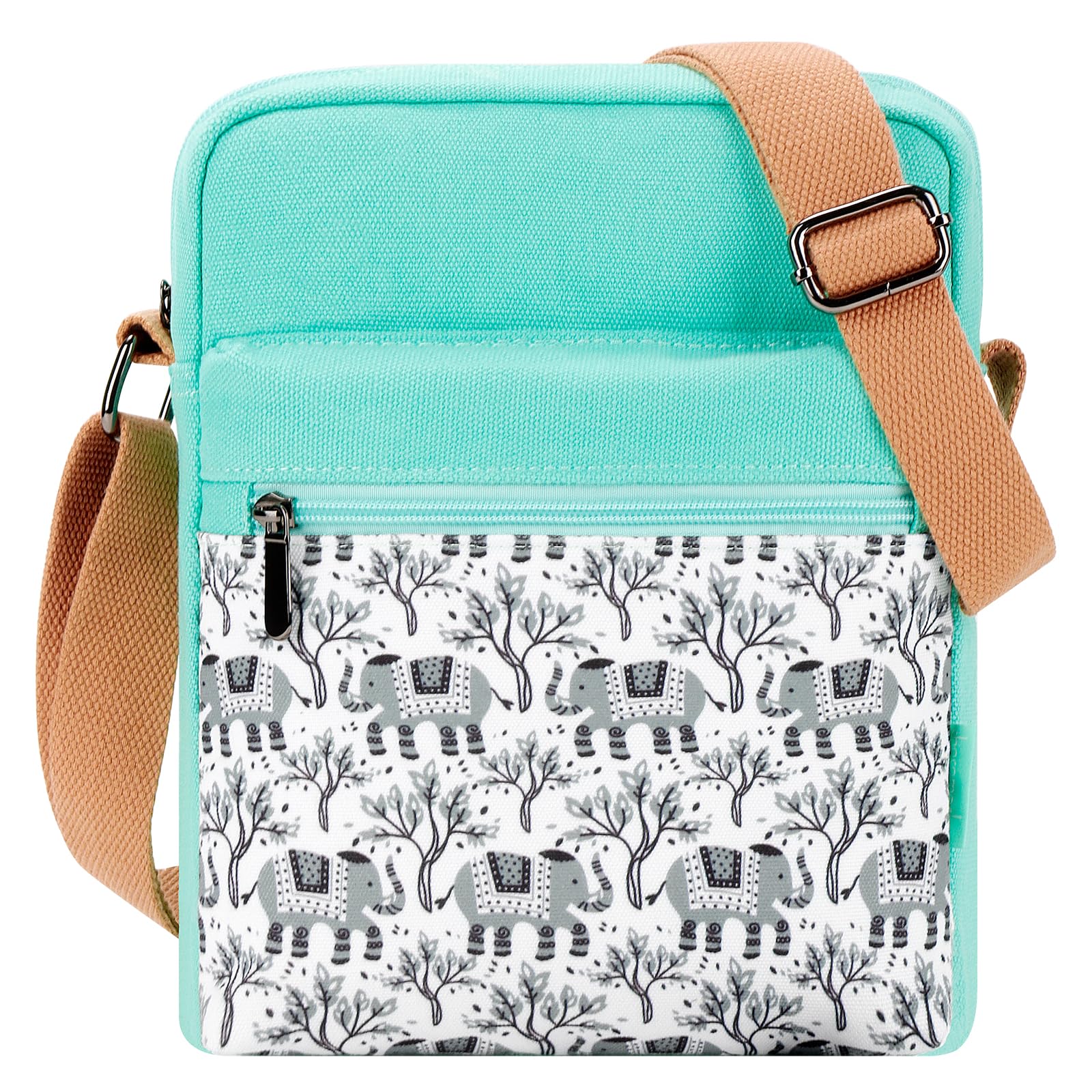 Elephant Gray Crossbody Bag