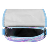 Galaxy Blue Saddle Crossbody Purse