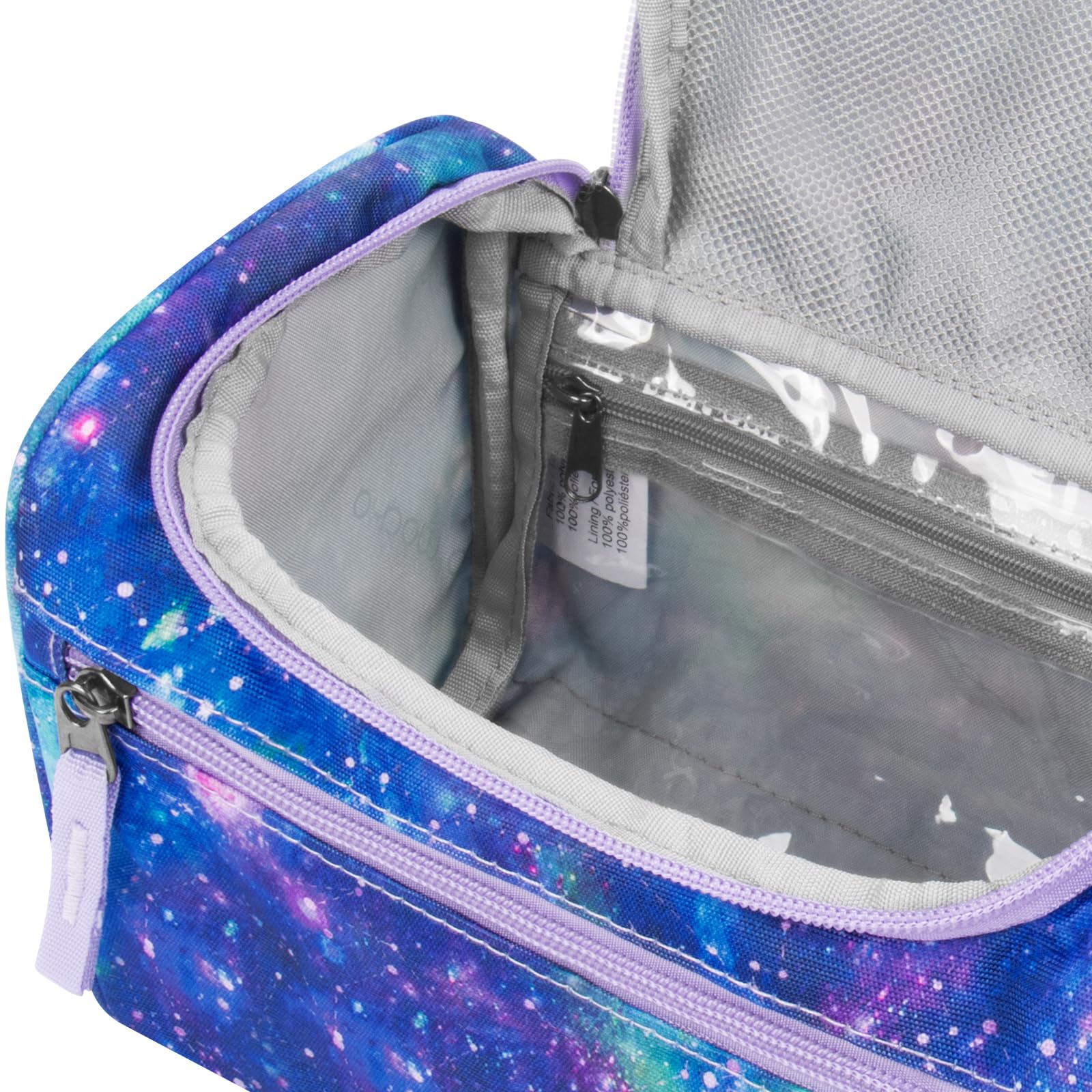 Galaxy Purple Toiletry Bag