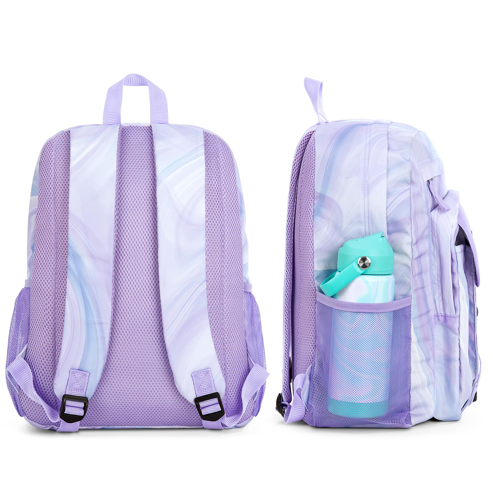 Solid Purple Backpack