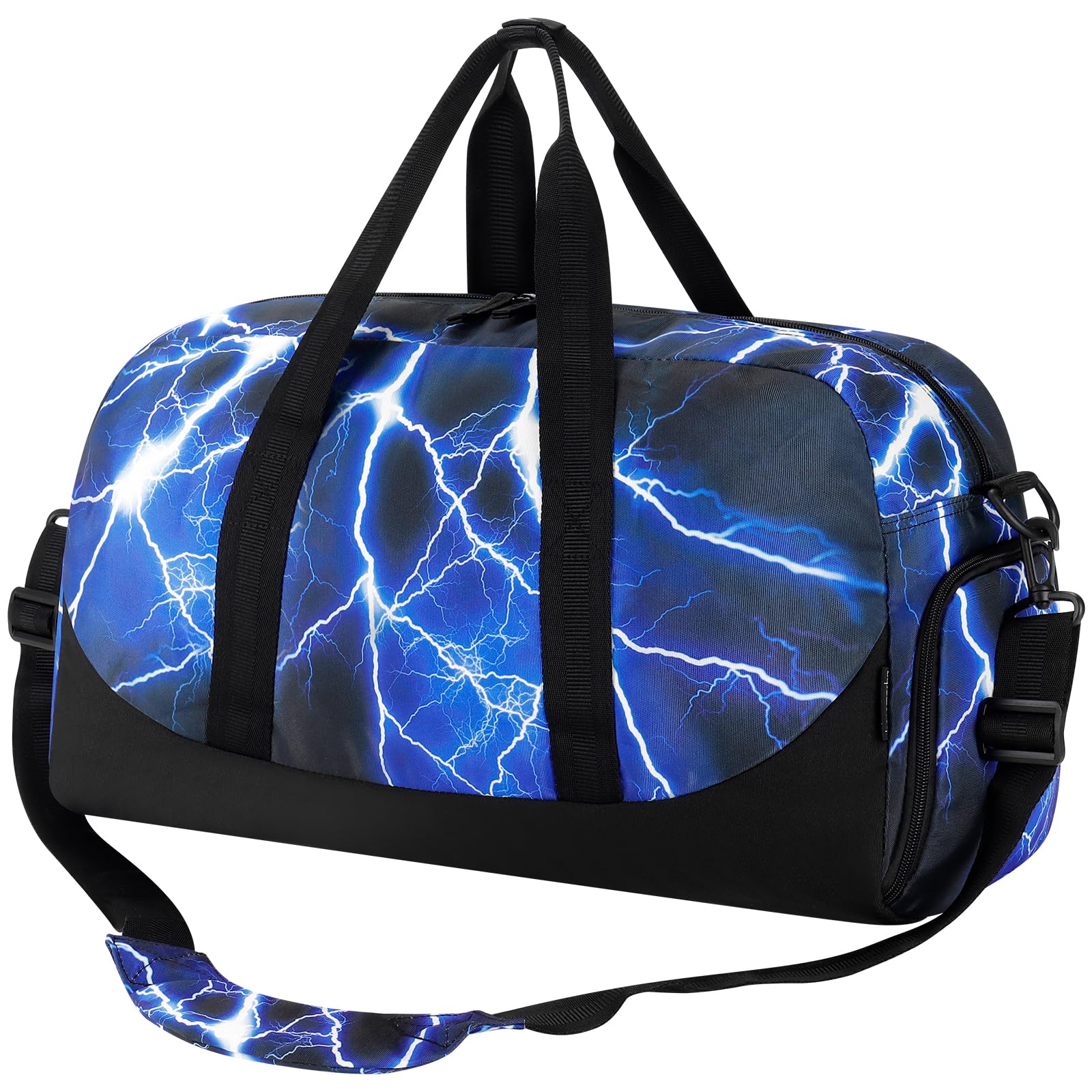 Lightning Blue Duffle Bag