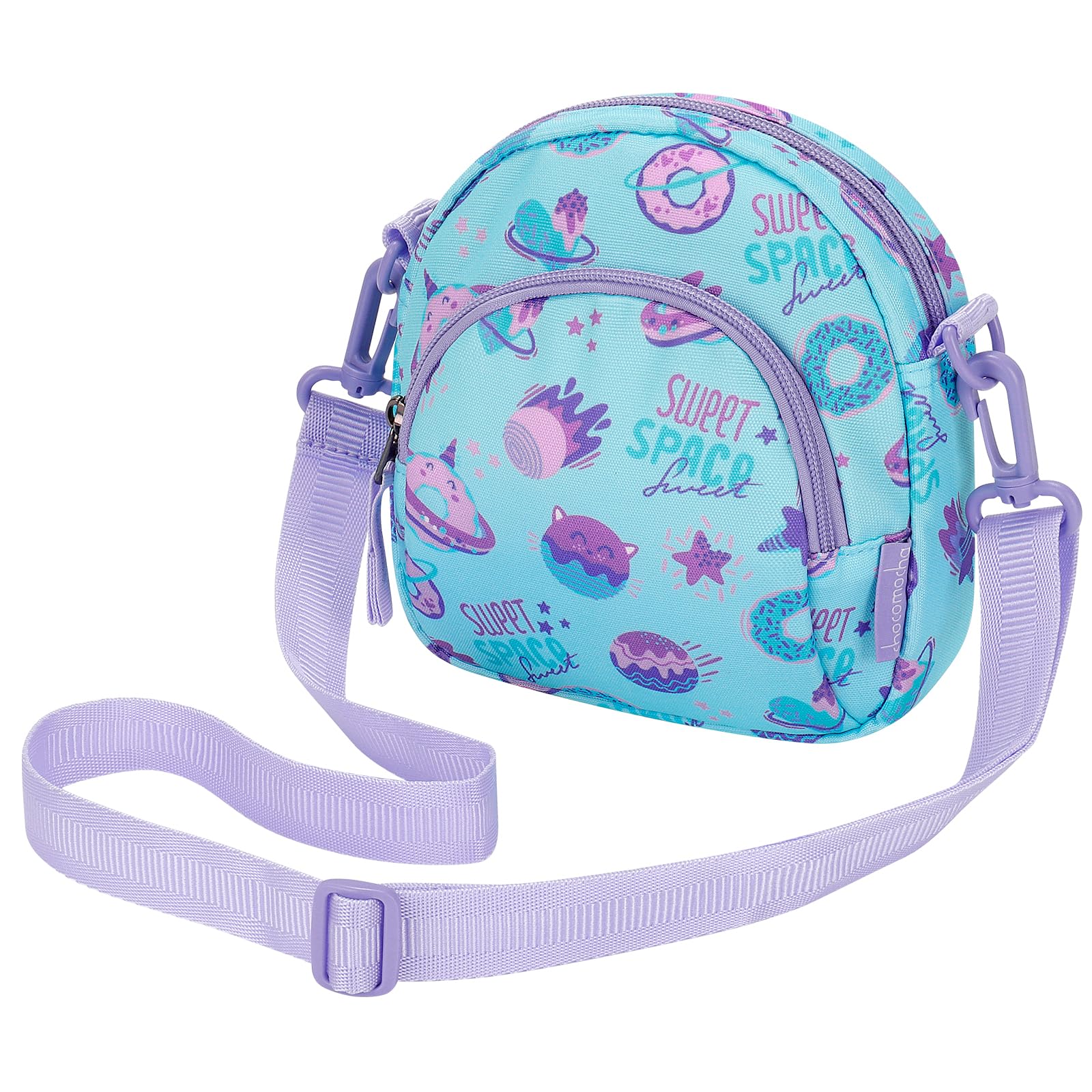 Donut Blue Arch Crossbody Purse