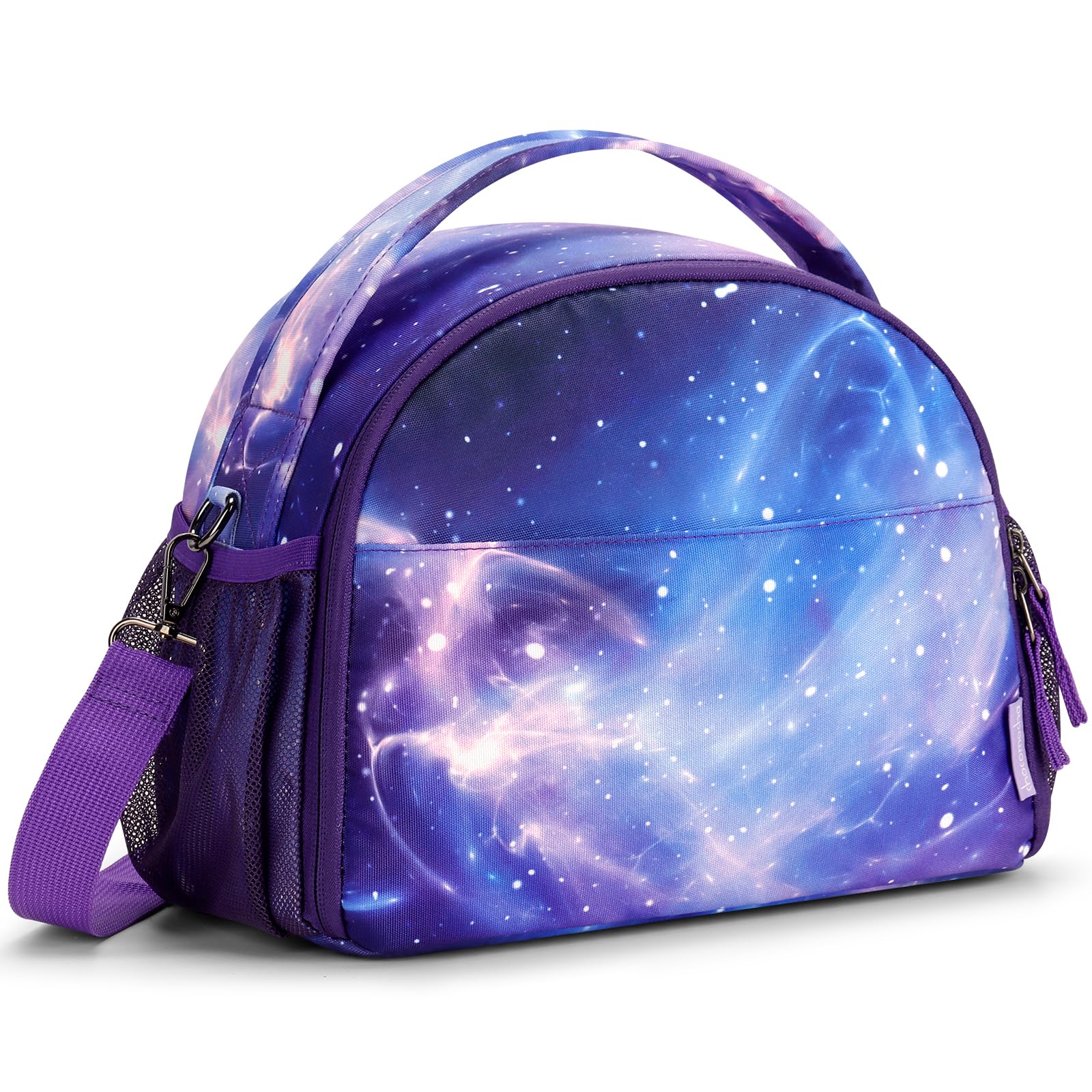 Galaxy Purple Lunch Bag