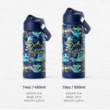 Space Green Water Bottle 14Oz