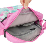 Flamingo Pink Crossbody Purse