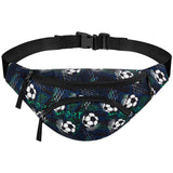 Football Black Fanny Pack