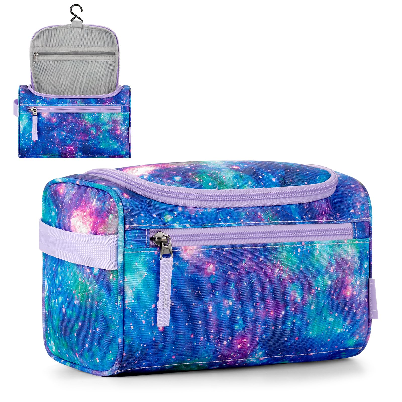 Galaxy Purple Toiletry Bag