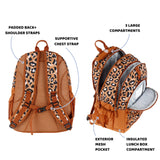 Leopard Brown Backpack