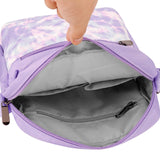 Tie Dye Purple Crossbody Purse