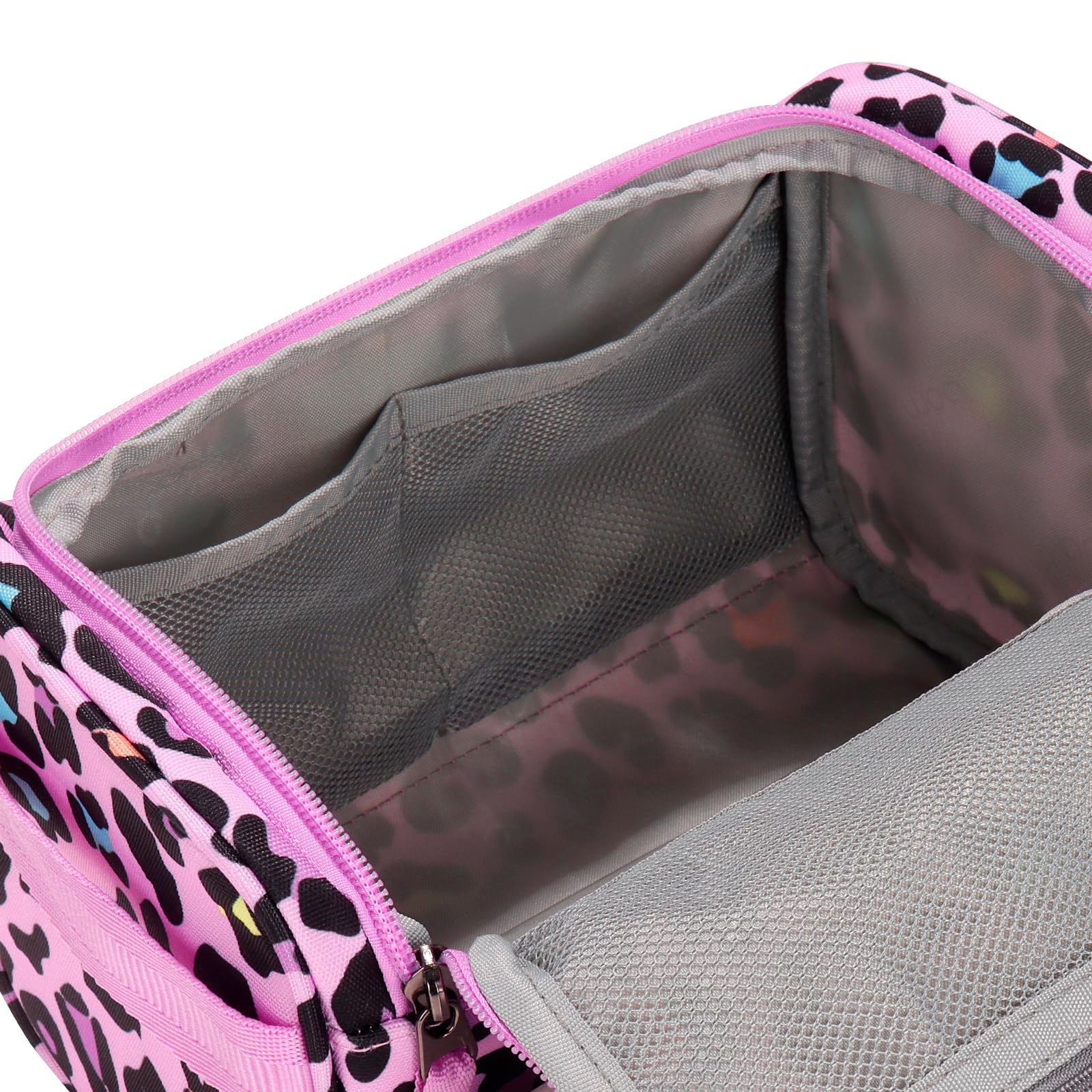 Leopard Pink Toiletry Bag