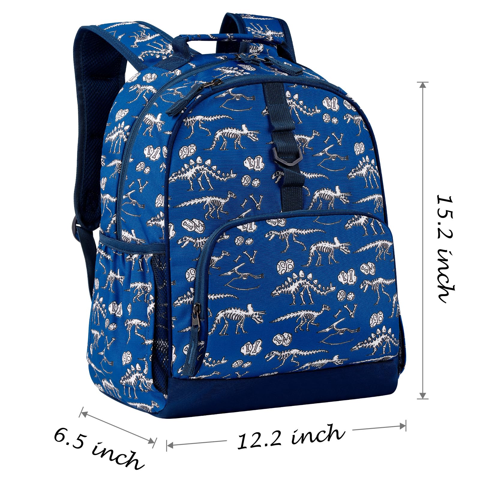 Dinosaur Fossil Blue Backpack