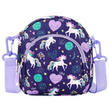 Unicorn Purple Arch Crossbody Purse