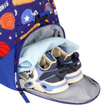 Basketball Blue Duffle Bag