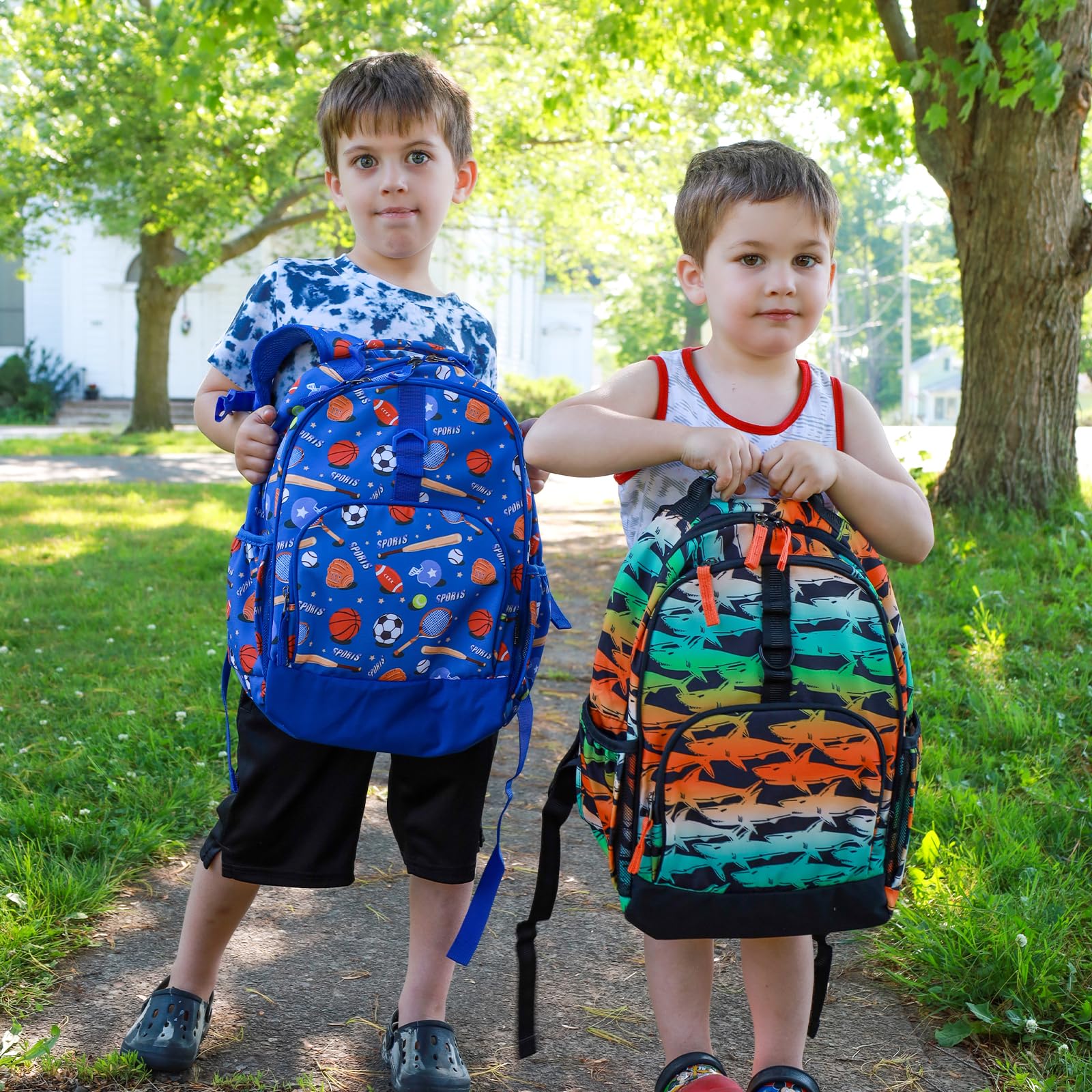 Dinosaur Fossil Blue Backpack