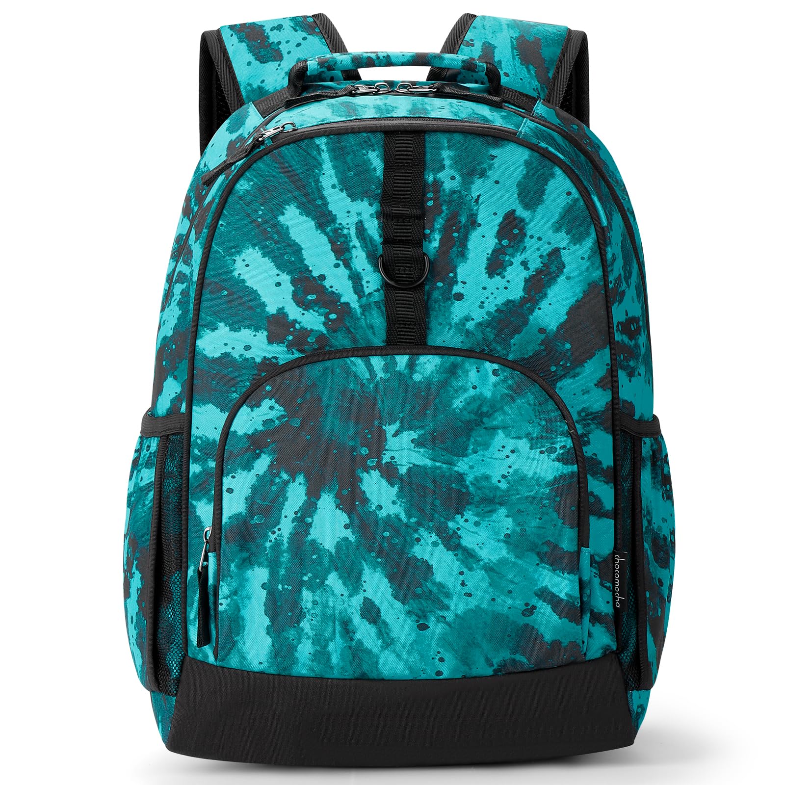 Tie Dye Swirl Black Backpack