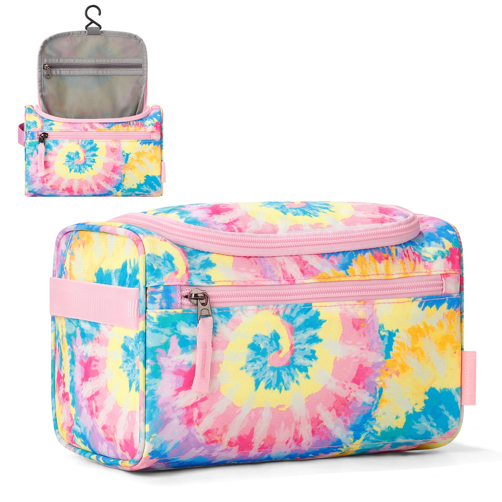 Tie Dye Swirl Rainbows Toiletry Bag