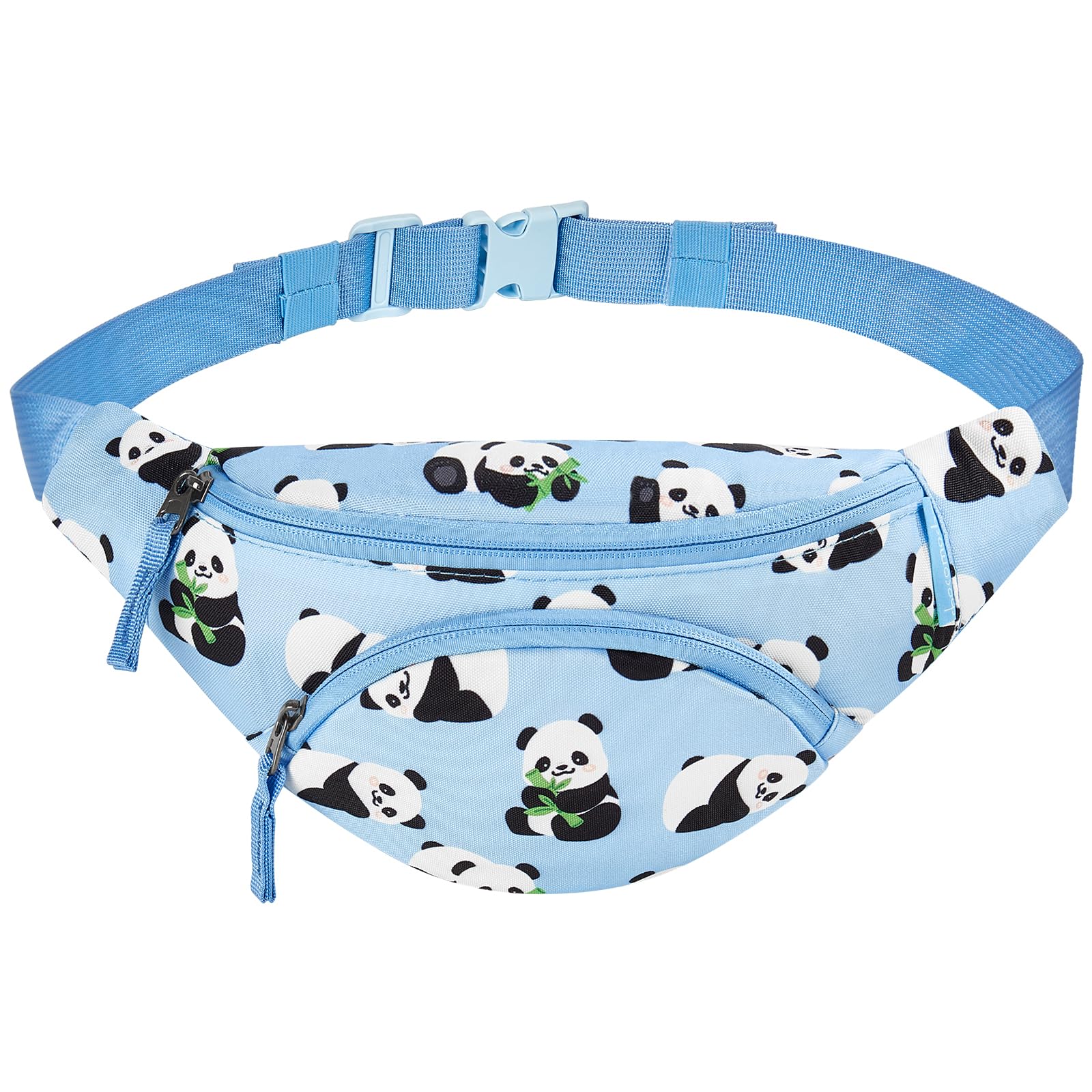 Panda Blue Fanny Pack