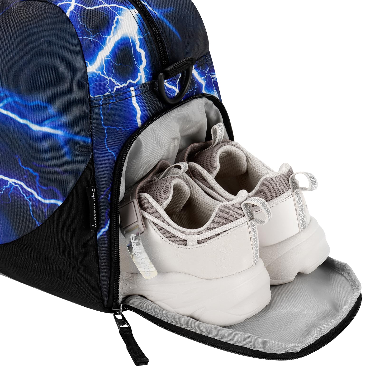 Lightning Blue Duffle Bag