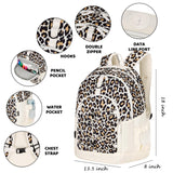 Leopard Beige Backpack