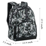 Dinosaur Fossil Gray Backpack