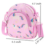 Unicorn Pink Arch Crossbody Purse