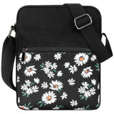 Daisy Black Crossbody Purse