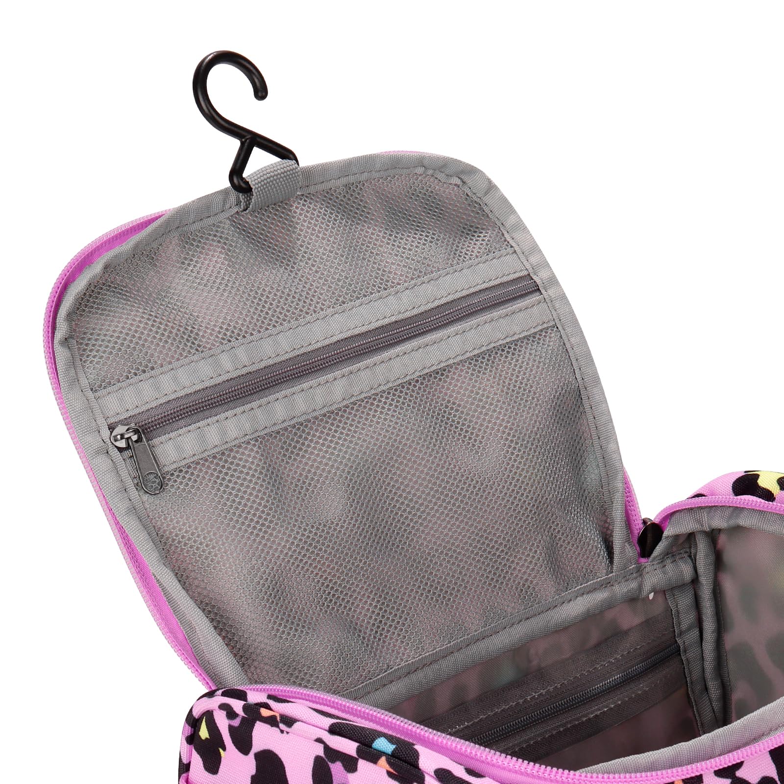 Leopard Pink Toiletry Bag