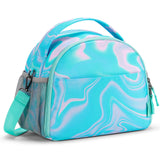 Laser Teal Lunch Bag