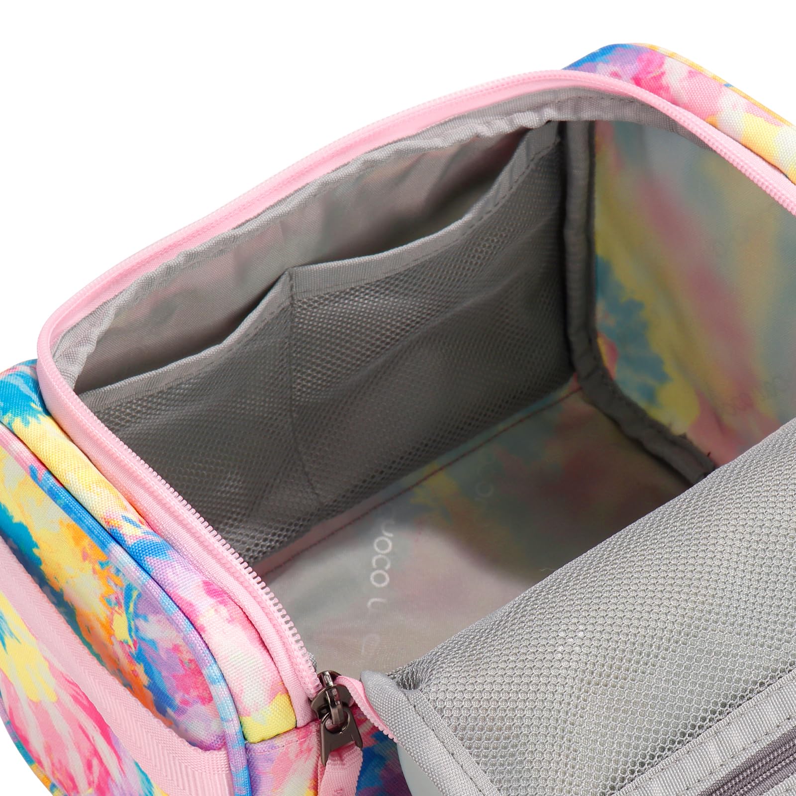 Tie Dye Swirl Rainbows Toiletry Bag