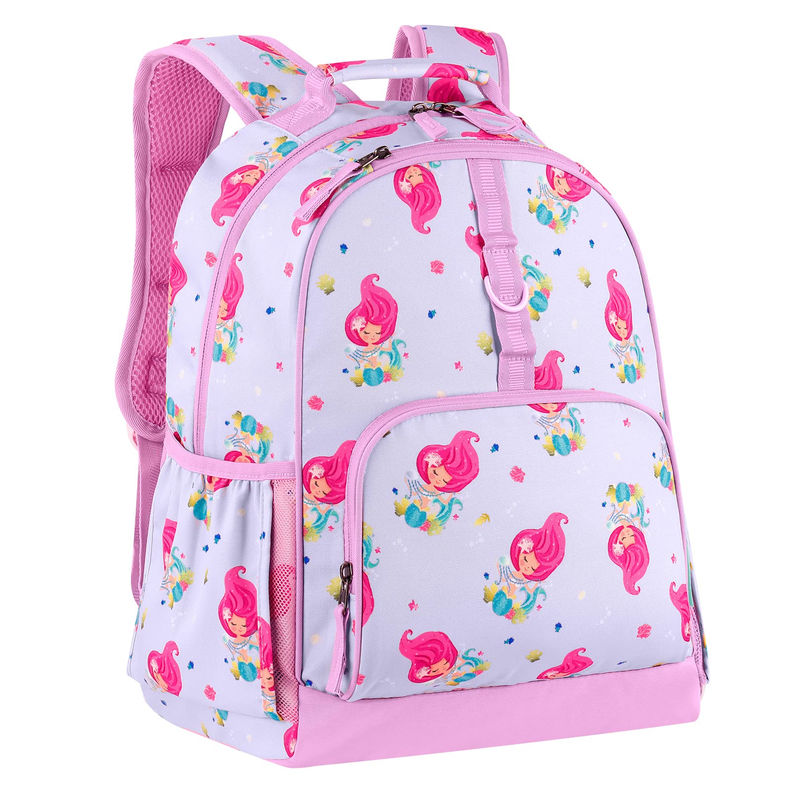 Mermaid Princess Purple Backpack