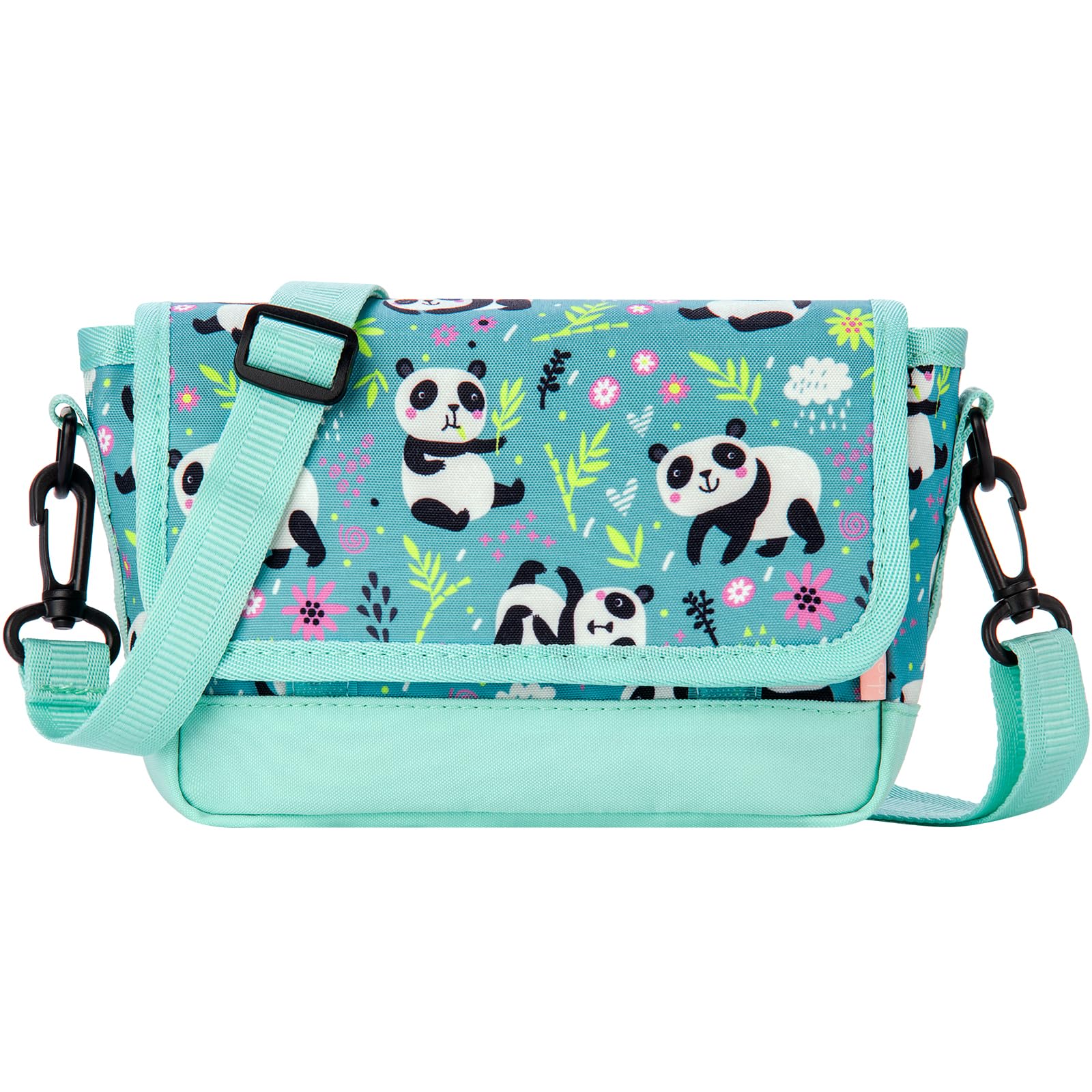 Panda Green Teens Crossbody Purse