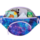 Galaxy Purple Fanny Pack