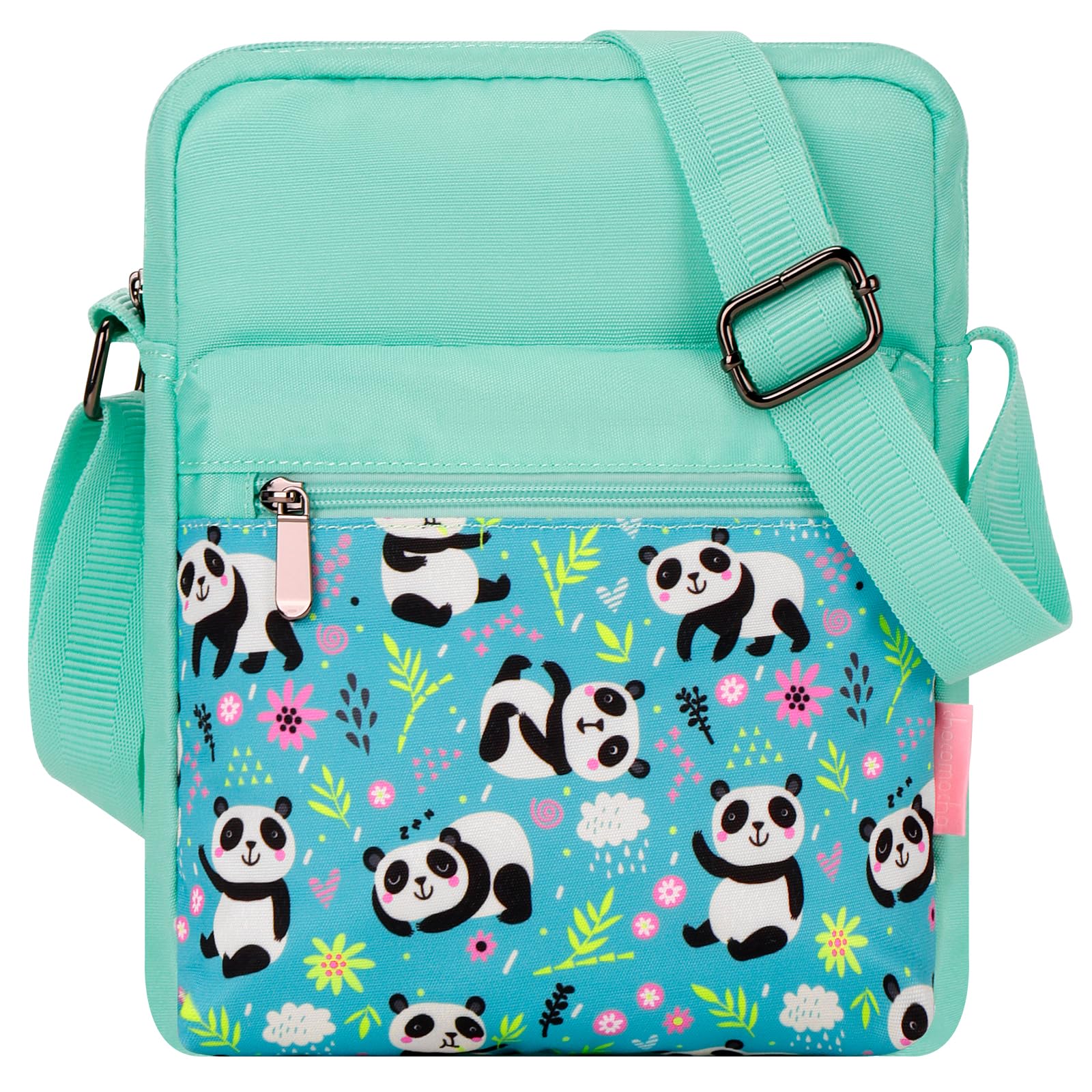 Panda Blue Crossbody Purse