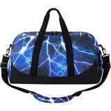 Lightning Blue Duffle Bag