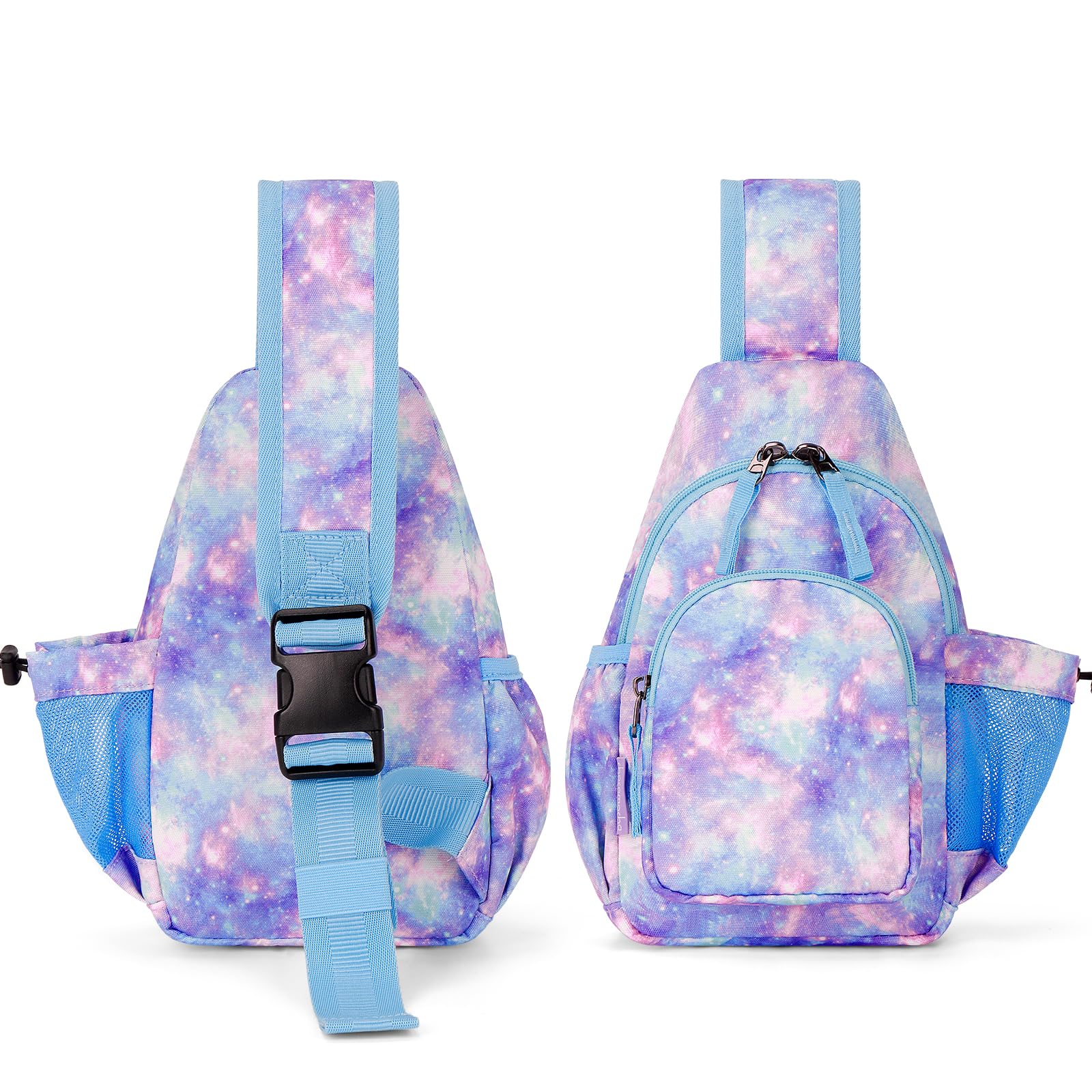 Galaxy Purple Sling Crossbody Purse