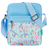 Rainbow Blue Crossbody Purse