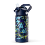 Dinosaur Blue Water Bottle 14Oz