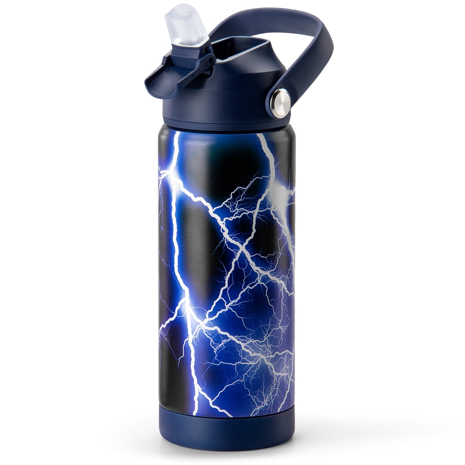 Blue Lighting Water Bottle chocomochakids 18Oz 