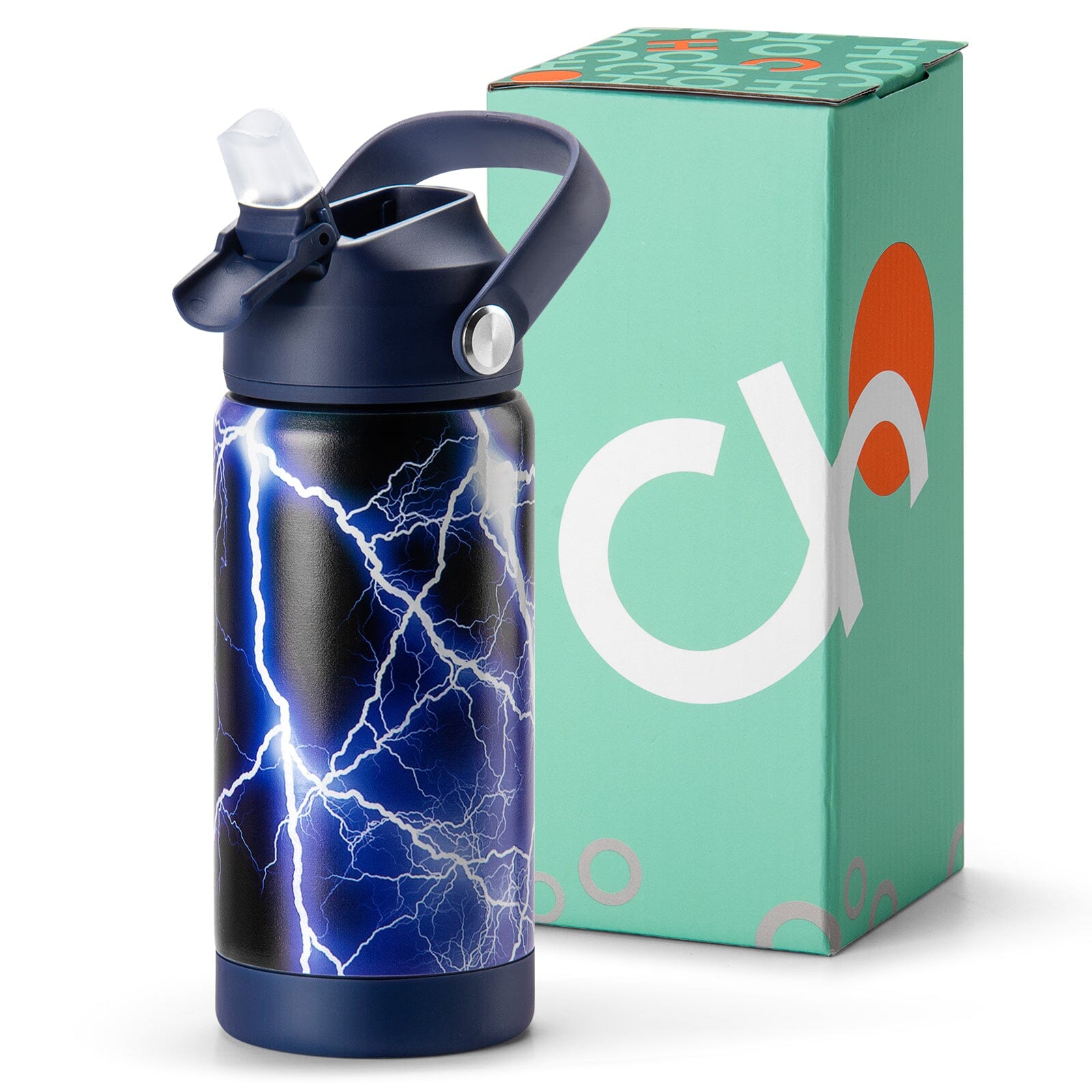 Blue Lighting Water Bottle chocomochakids 