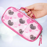 Cat Heart Pink Pencil Case Pencil Case Choco Mocha 