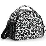 Choco Mocha Leopard Lunch Bag for Girls, Insulated Lunch Bag for Middle School Girls,Cheetah Print Preppy Lunch Box for Teen Girls Choco Mocha 