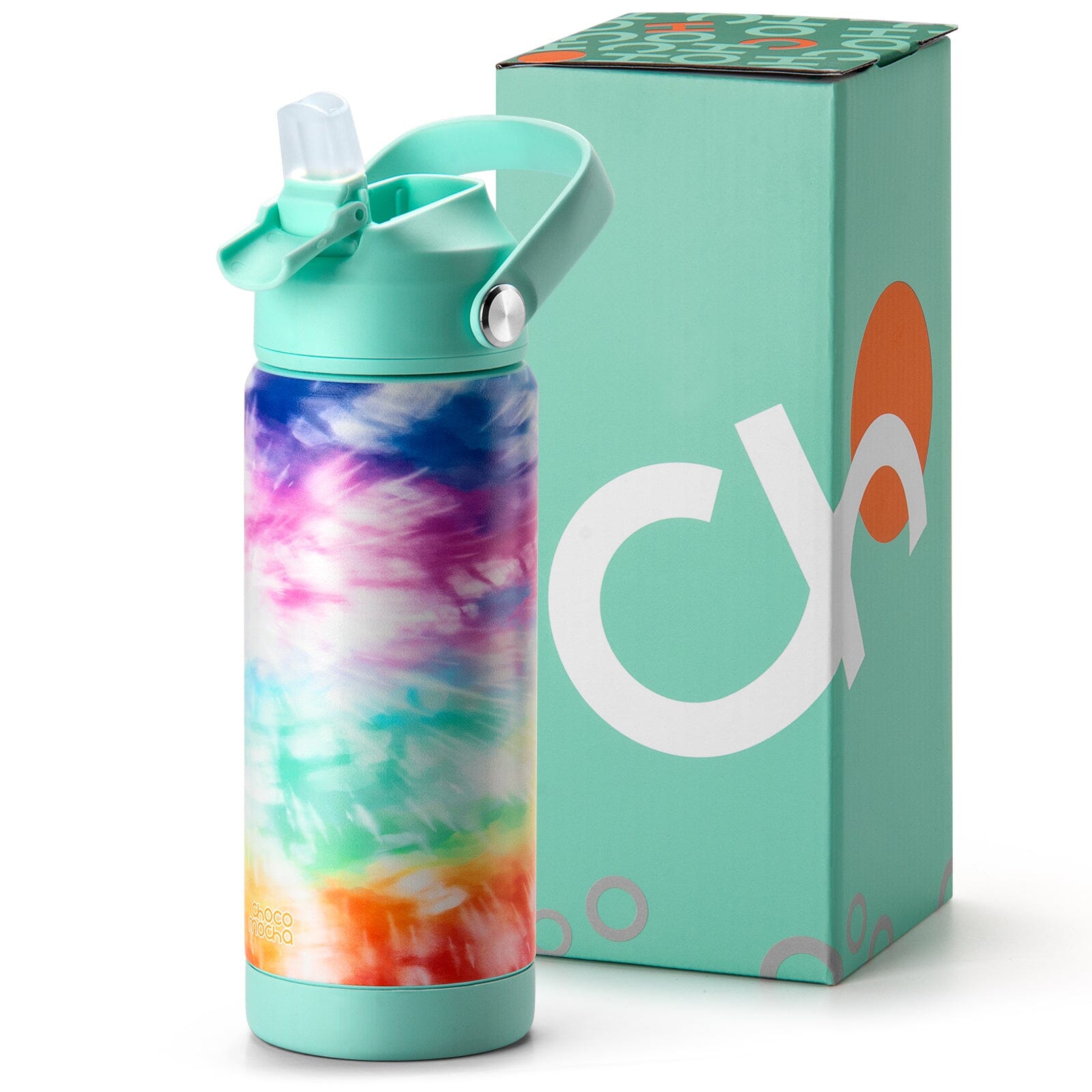 Colour Tie-Dye Water Bottle 18Oz chocomochakids 