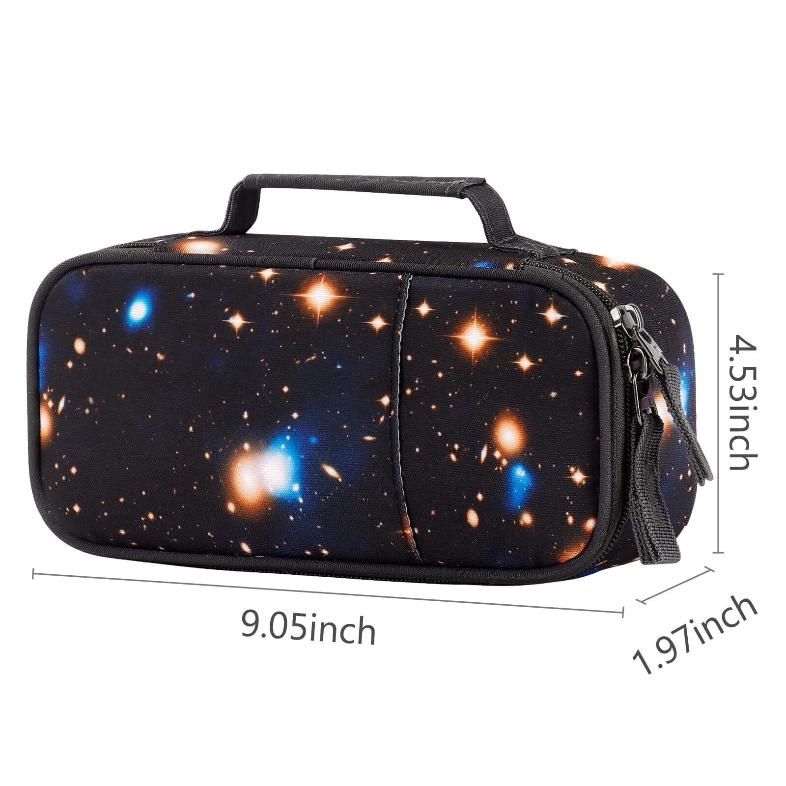 Galaxy Black Pencil Case Pencil Case Choco Mocha 