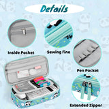 Panda Teal Pencil Case Pencil Case Choco Mocha 