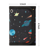 Space Blue Wallet Boys Wallets Choco Mocha 