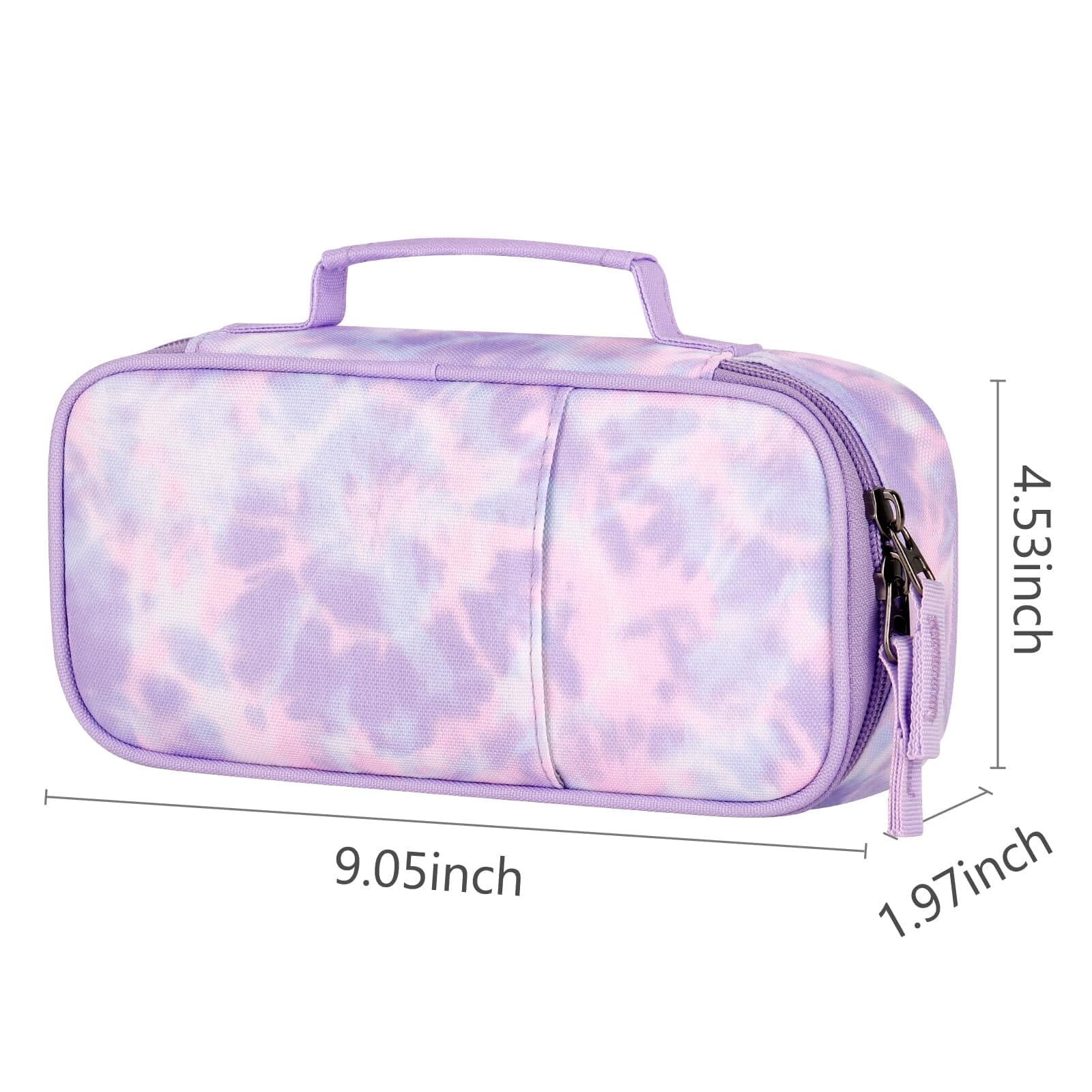 Tie Dye Pink Purple Pencil Case Pencil Case Choco Mocha 