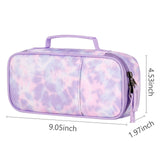 Tie Dye Pink Purple Pencil Case Pencil Case Choco Mocha 